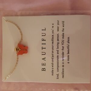 Butterfly necklace